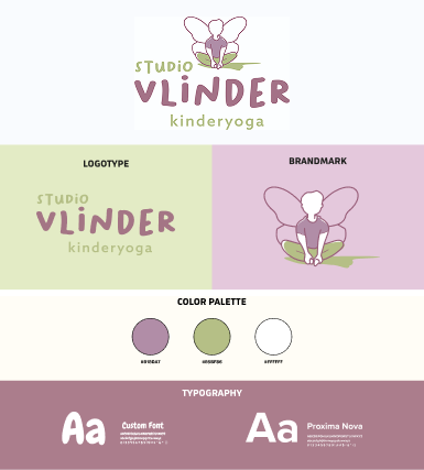 Brand identity Vlinder