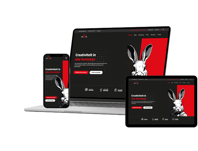 Website mockup